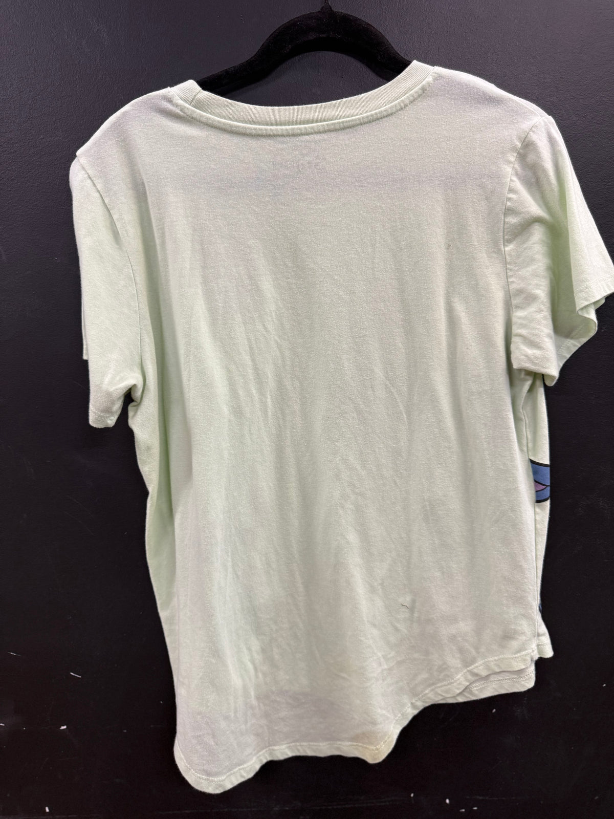 Lime Green Disney Stitch St. Patrick's Day graphic pocket t-shirt size xl