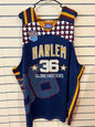 vintage Platinum FUBU Harlem Globetrotters Meadowlark Lemon #36 jersey size 4xl