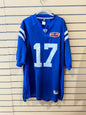 Vintage Austin Collie #17 Indianapolis Colts Reebok jersey size 56 2xl classic blue home design from his rookie era.