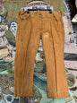 Brown True Religion flap-pocket jeans size 40