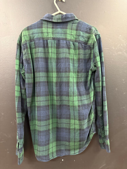 Classic American Eagle Outfitters long-sleeve flannel button-down shirt size xs