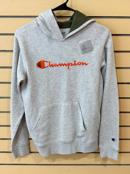 Gray Champion Vintage Youth authentic athletic wear hoodie size xl