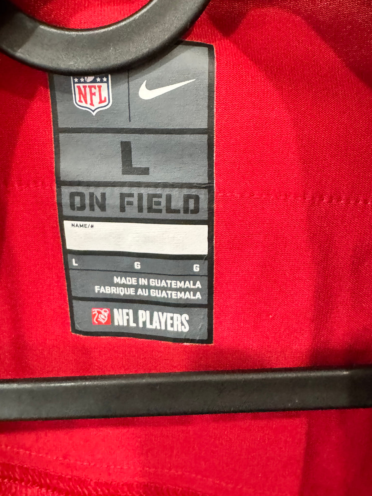 All Red Rare Atlanta Falcons Julio Jones #11 jersey size large