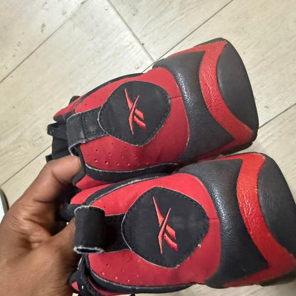 Reebok kamikaze 2 mid sneakers Red And Black size 8