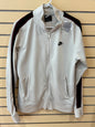 Nike N98 Tribute Track Jacket white body dark burgundy/black size medium