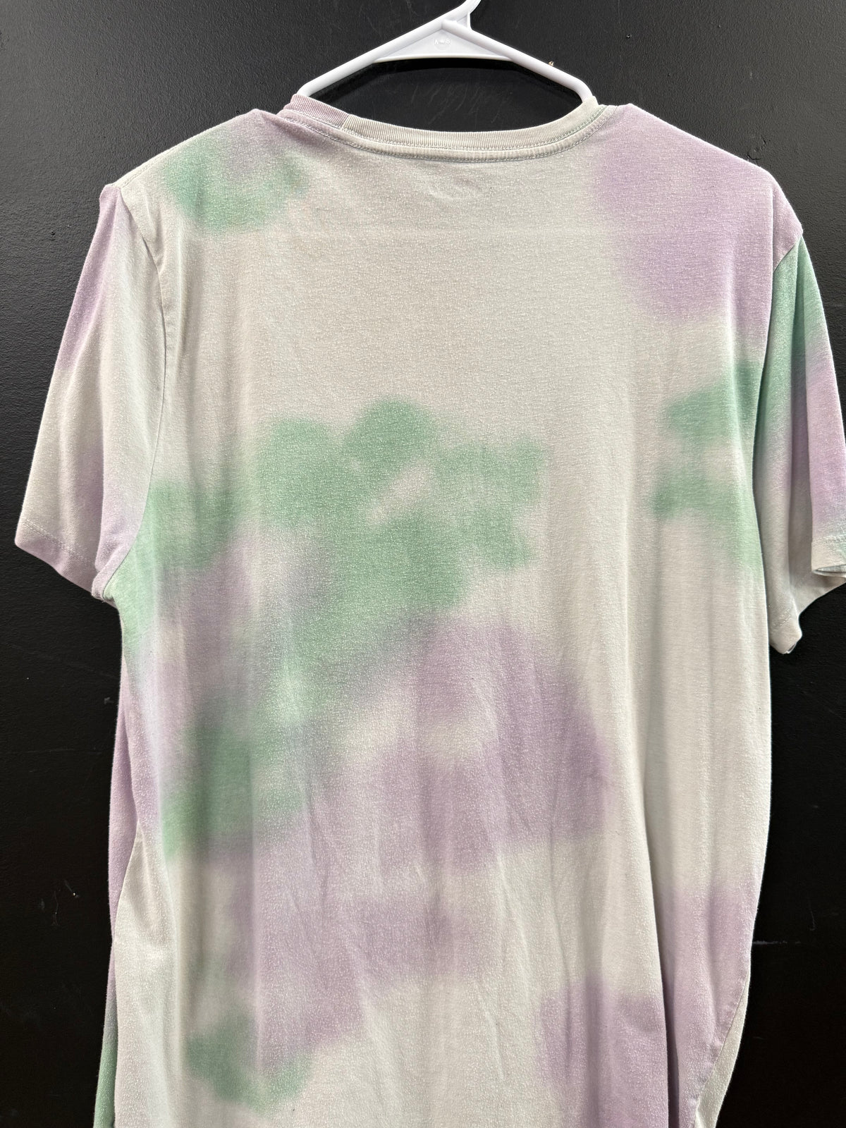 Old Navy pastel green and purple tie-dye Teenage Mutant Ninja Turtles graphic t-shirt size large