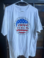 White Vans graphic t-shirt size xl "Off The Wall Original 1966" logo