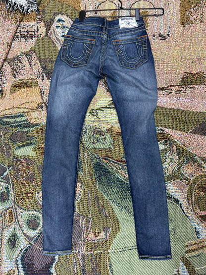 Blue Wash True Religion denim jeans size 24