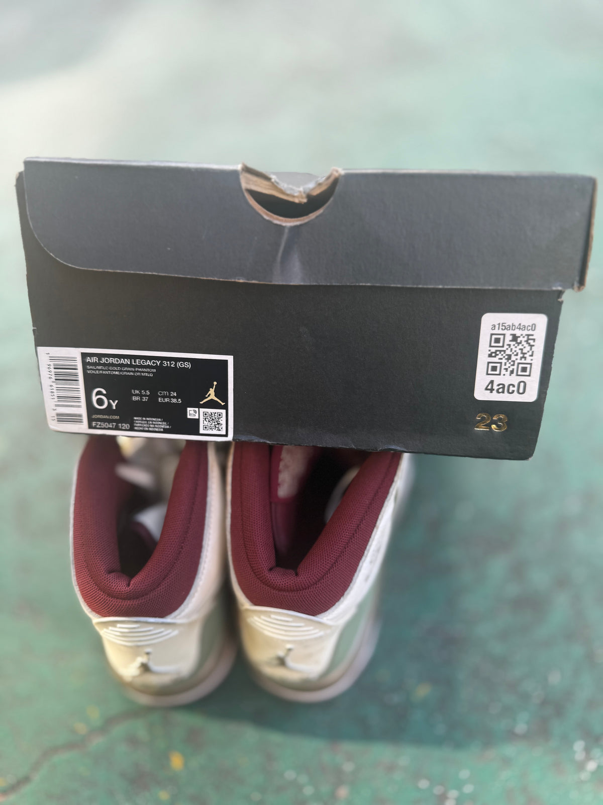 Air Jordan Legacy 312 'Year of the Dragon' sneaker Youth Size 6