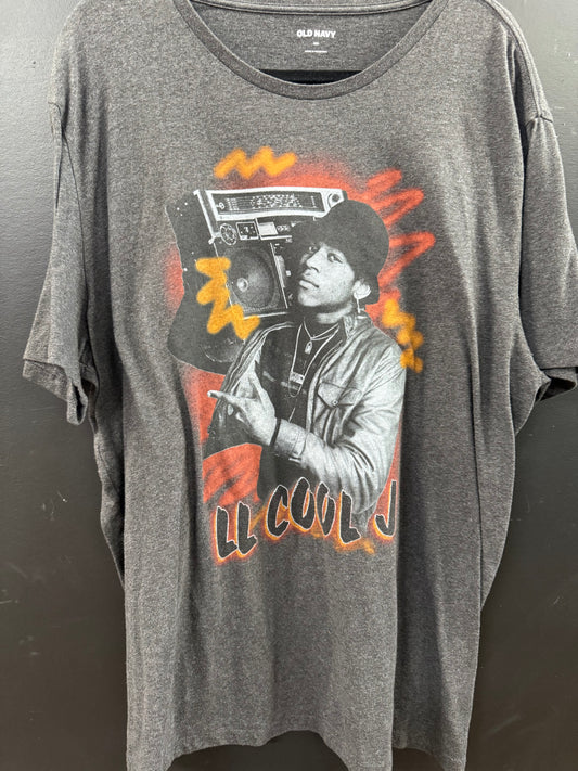 Old Navy LL Cool J Dark Grey graphic t-shirt size xxl
