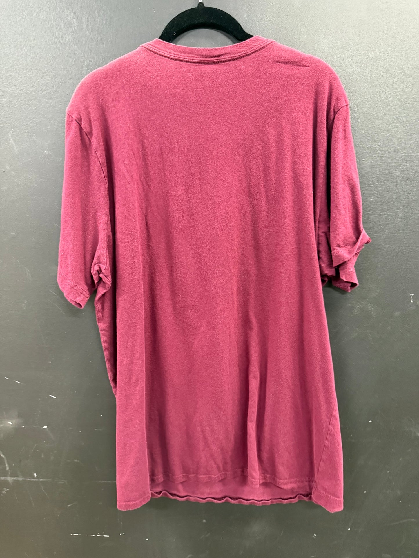 Vintage Red Cotton graphic tee size xl