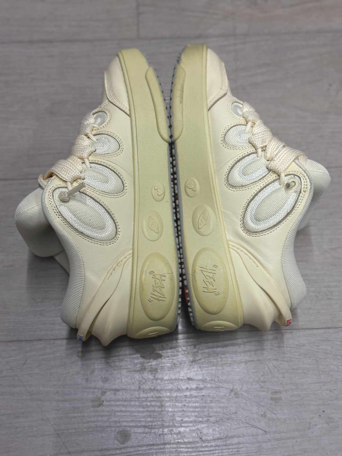 Puma LaFrancé "Airbrush" sneakers in a "Creamy Vanilla" colorway size 9.5
