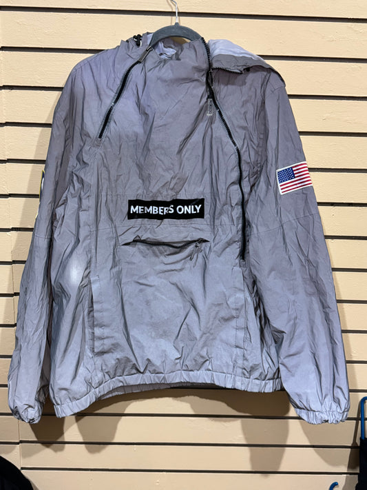 Members only sports space suit jacket size xl