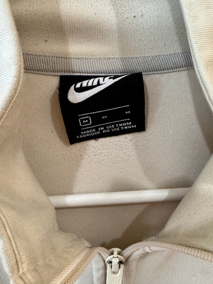 Nike N98 Tribute Track Jacket white body dark burgundy/black size medium
