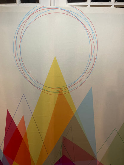 Modern Artwork printed on Fabric