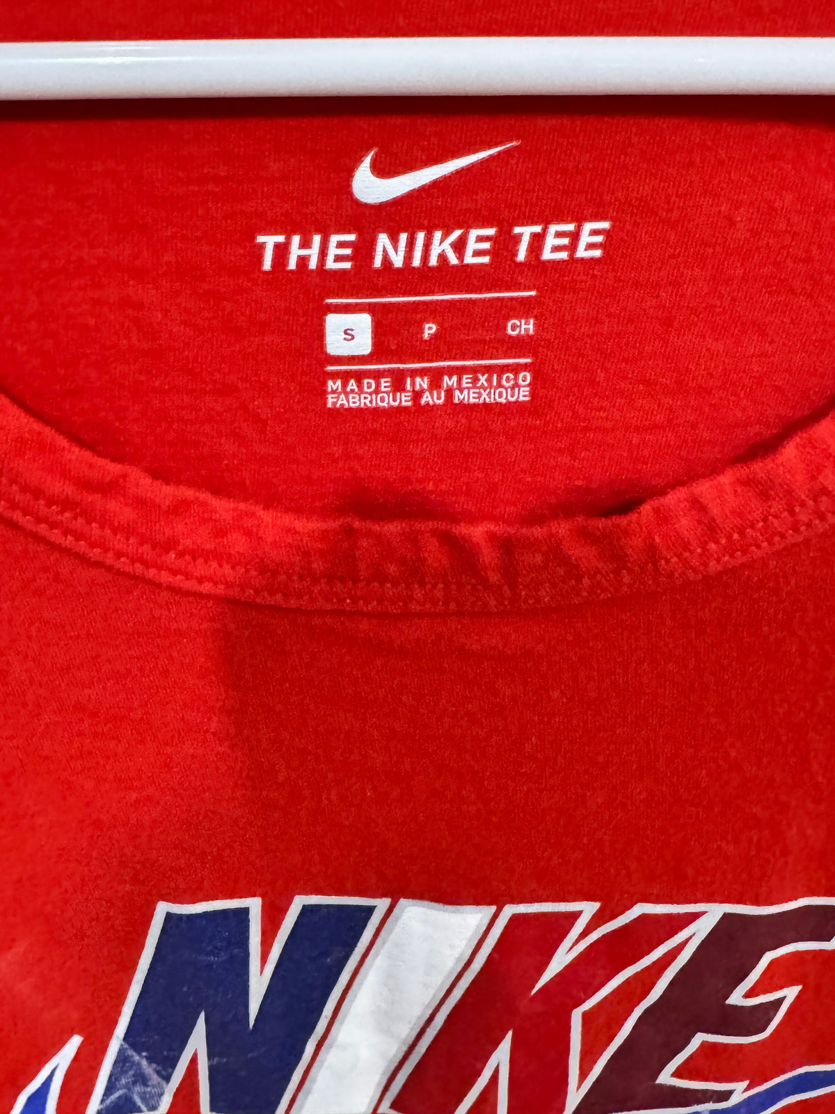 Red Nike sleeveless tank top size small