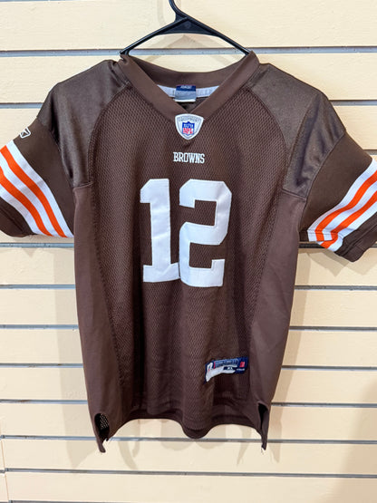 Vintage Reebok On-Field Colt McCoy #12 Cleveland Browns jersey size XL