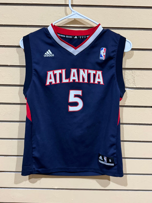 Vintage Josh Smith #5 Atlanta Hawks navy blue away jersey size medium youth
