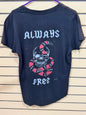 AllSaints black graphic t-shirt size medium