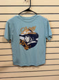 Light blue crewneck tee of country artist Lainey Wilson size medium