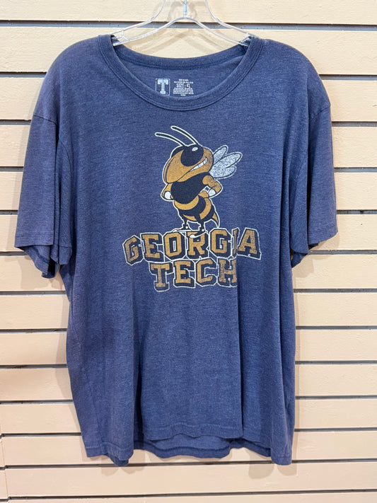 Vintage blue Georgia Tech t-shirt size xl