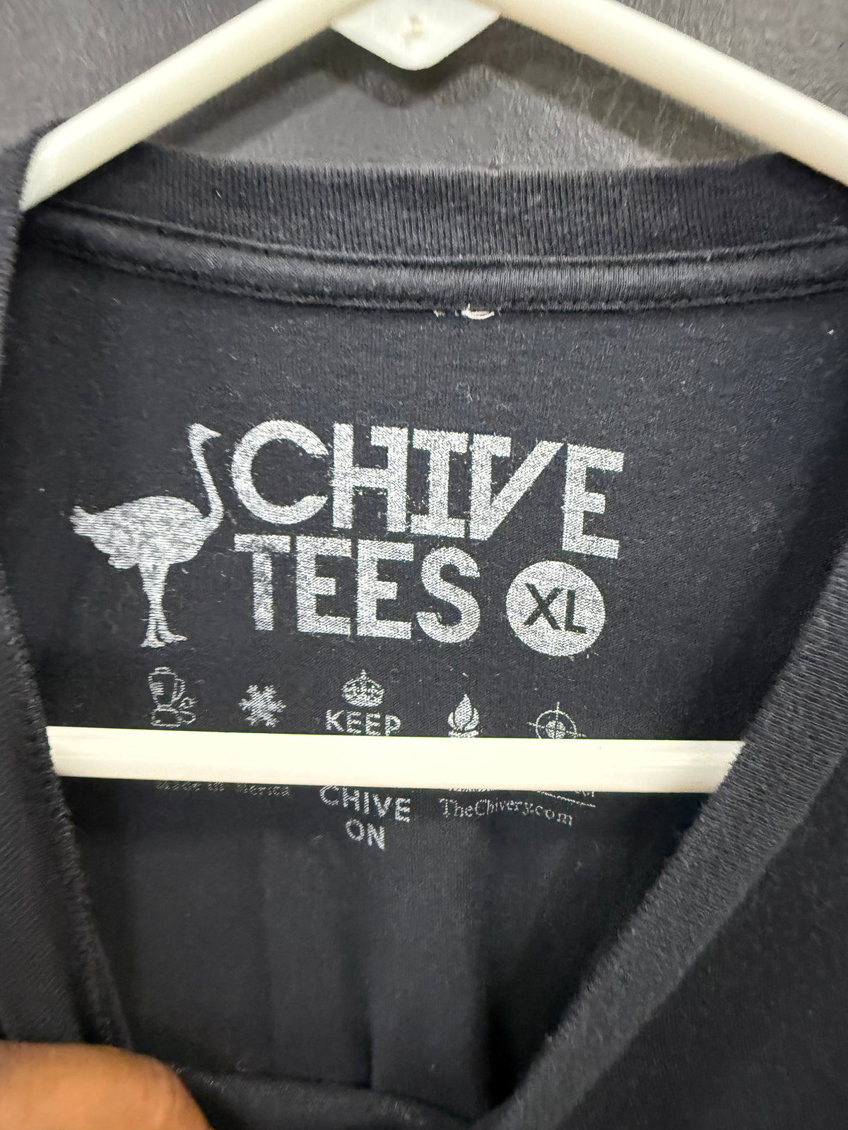 Black Chive Tees crewneck t-shirt size xl