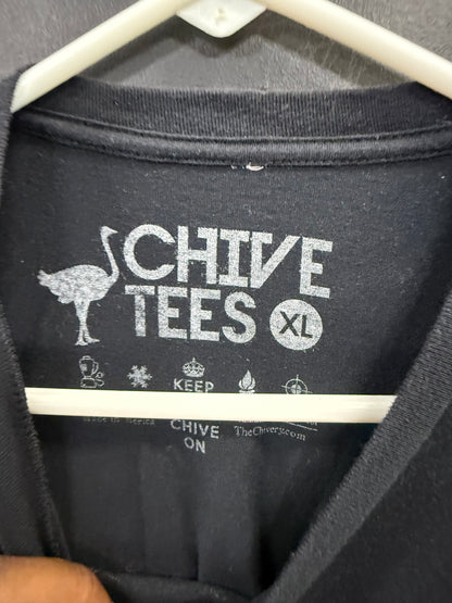 Black Chive Tees crewneck t-shirt size xl