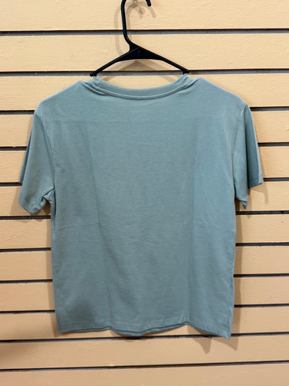 Light blue crewneck tee of country artist Lainey Wilson size medium