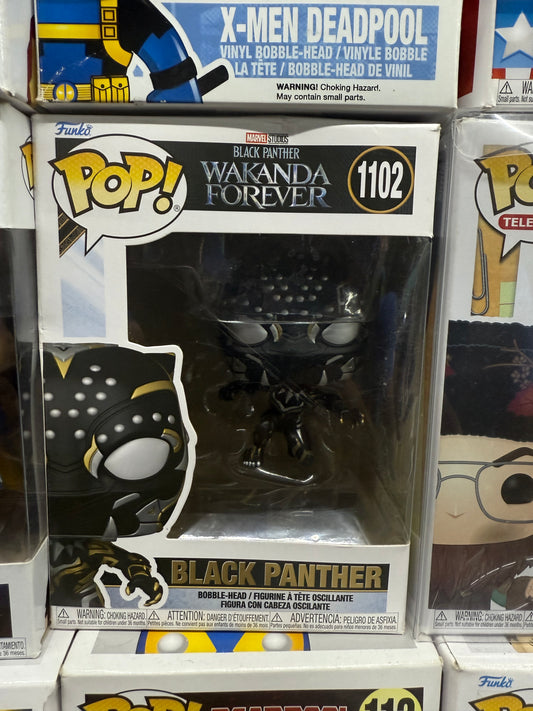 Funko Pop! Marvel Black Panther #1102 vinyl bobble-head figure from Black Panther: Wakanda Forever.