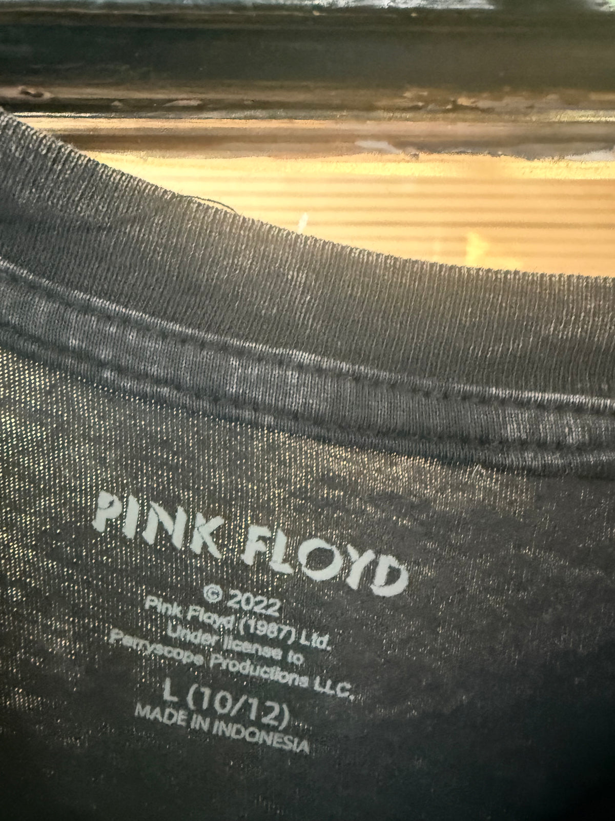 Pink Floyd Black graphic t-shirt size Large