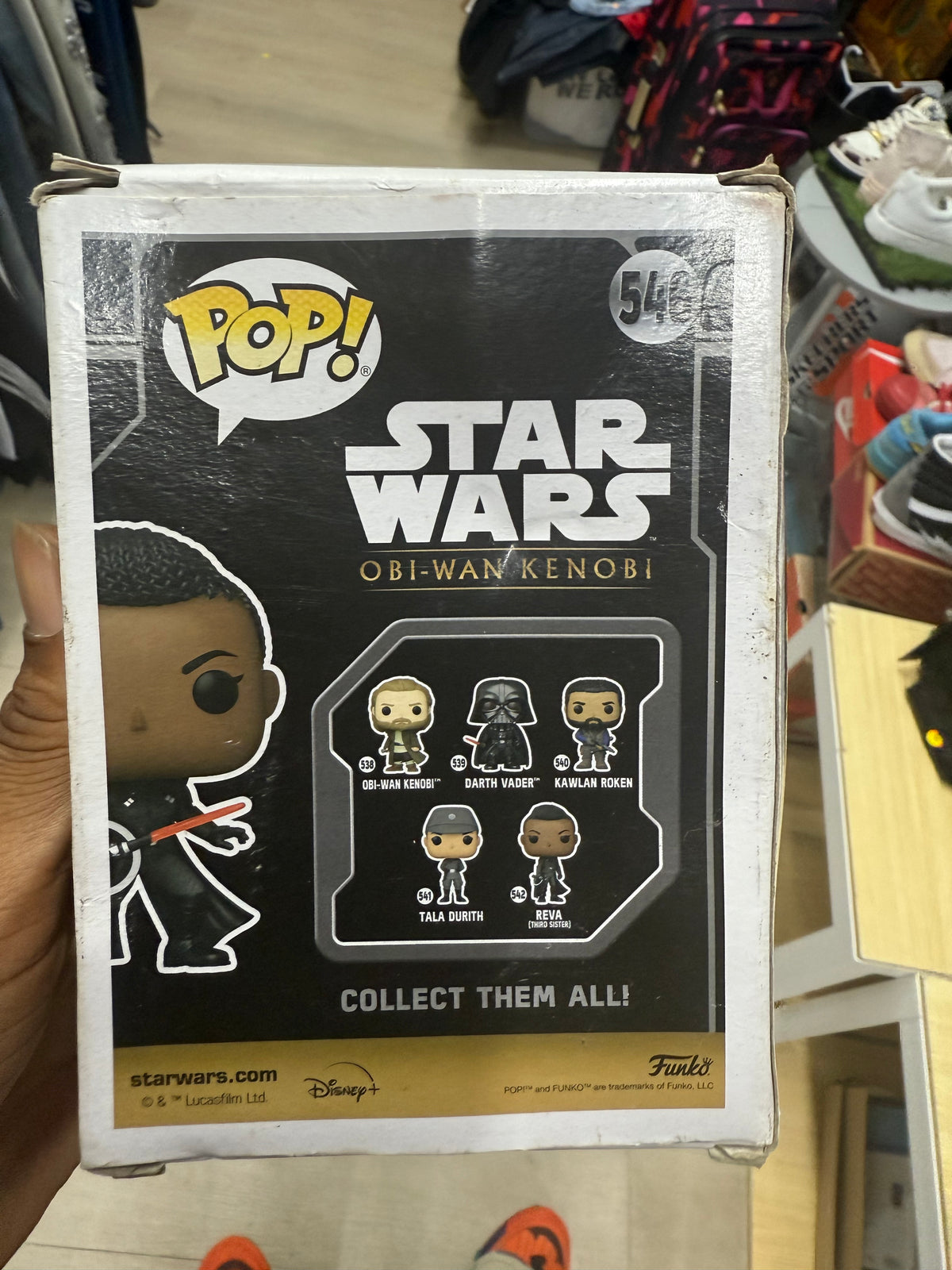Funko Pop! Star Wars Reva (Third Sister) #546 vinyl figure.