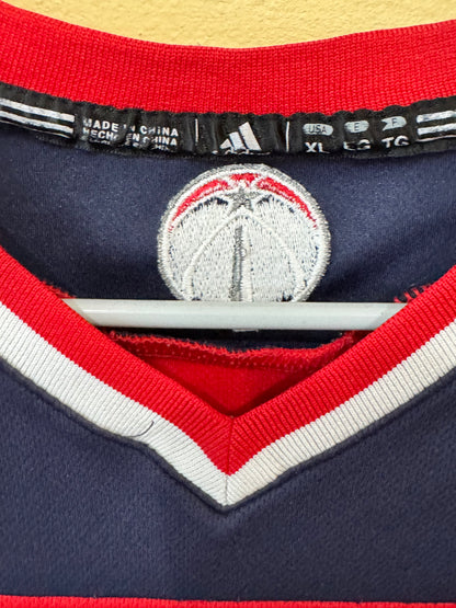 Adidas Washington Wizards John Wall #2 red road swingman jersey size xl