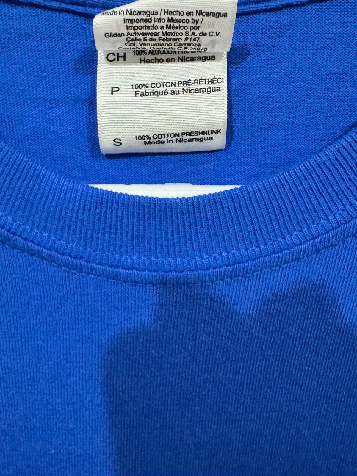 Vintage Royal Blue Albany State University Golden Rams t-shirt size small