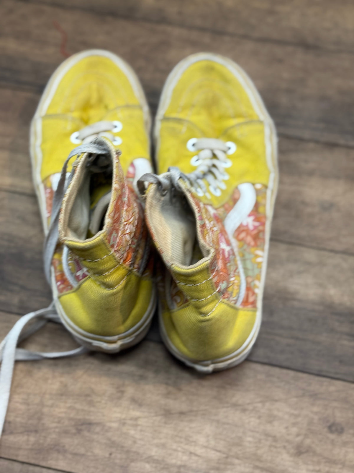 Vans 70’s high top flower power size 7.5