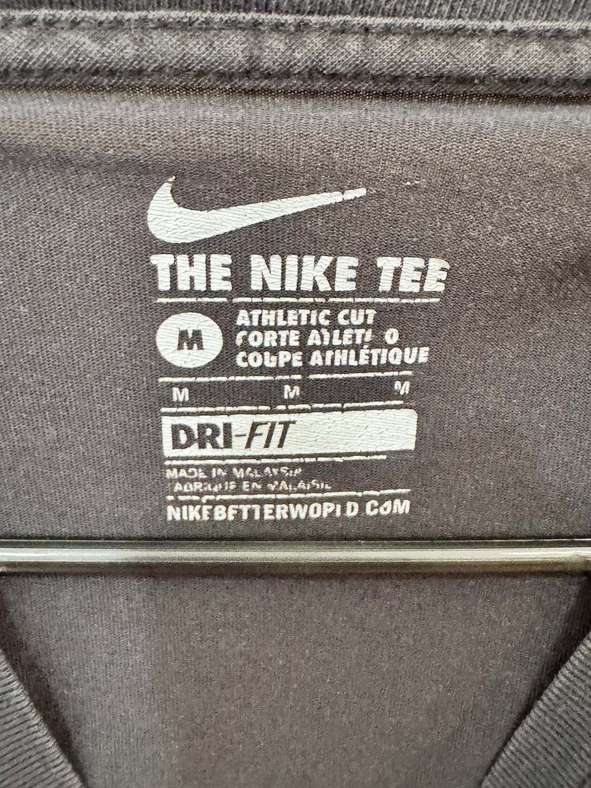 black Nike Dri-FIT "Every Damn Day" graphic t-shirt size medium