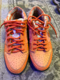 Concepts x Nike Dunk Low SB 'Orange Lobster' sneakers size 10