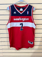 Adidas Washington Wizards John Wall #2 red road swingman jersey size xl