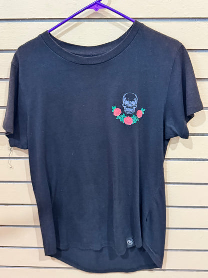 AllSaints black graphic t-shirt size medium