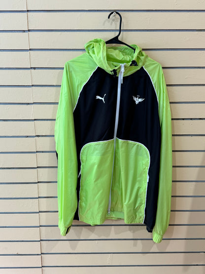 PUMA Men's Melo Woven Windbreaker Dime jacket size xl