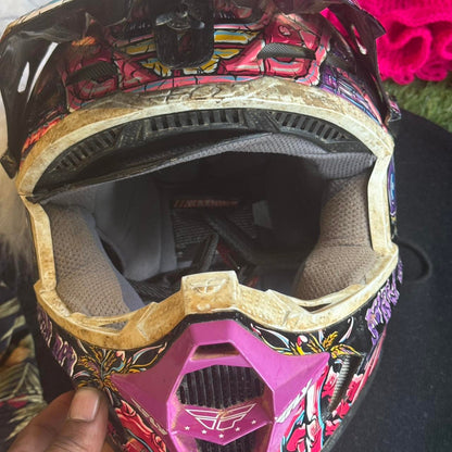 Fly racing motocross helmet motocross