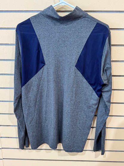 Gray Under Armour Washington Wizards NBA Combine quarter-zip pullover size large