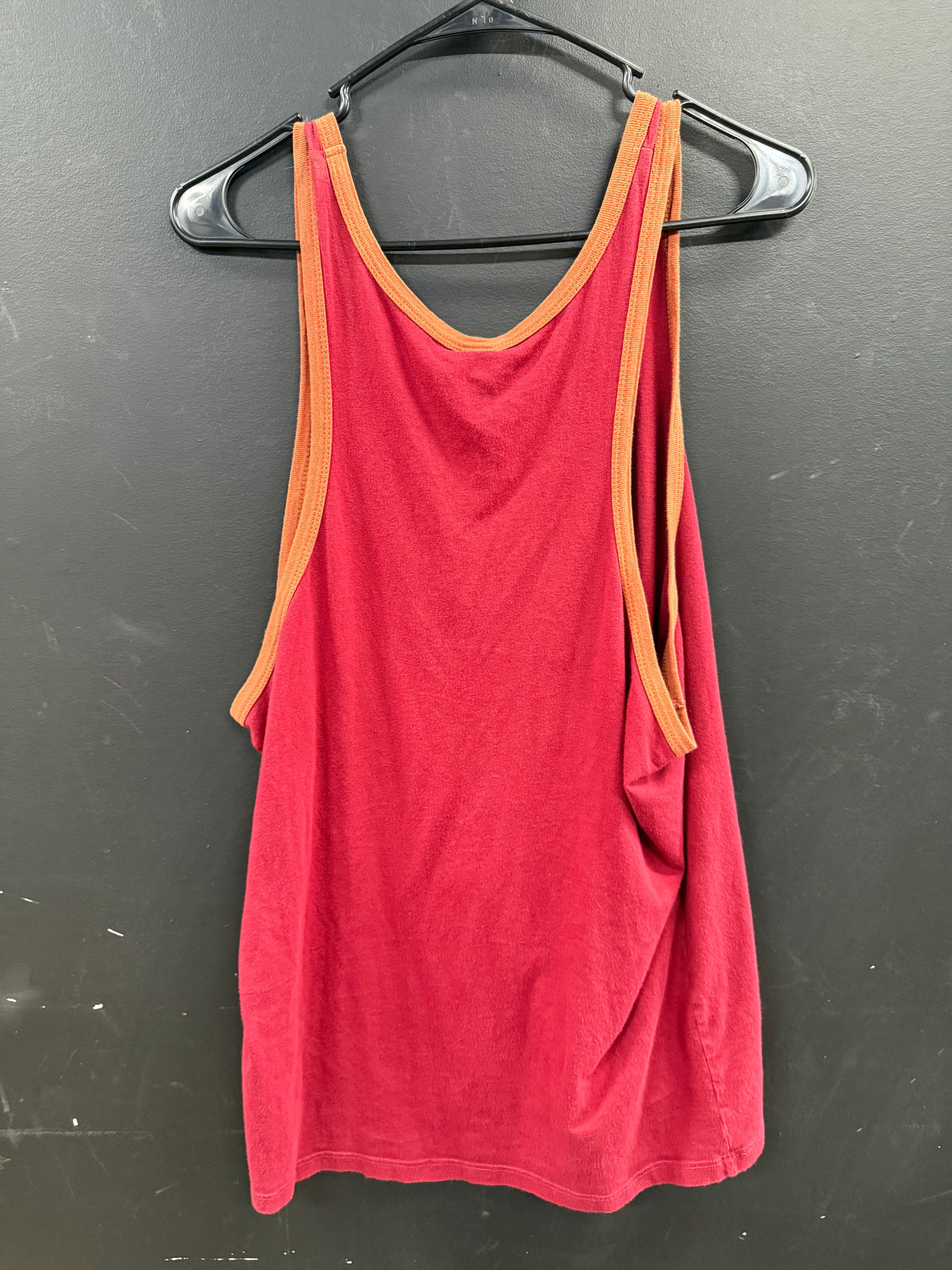 Red OBEY World Domination Tour tank top size Large