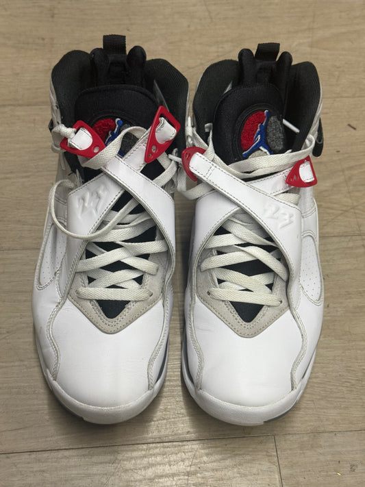 Jordan 8 Retro "White Thunder" sneakers in US 9.5