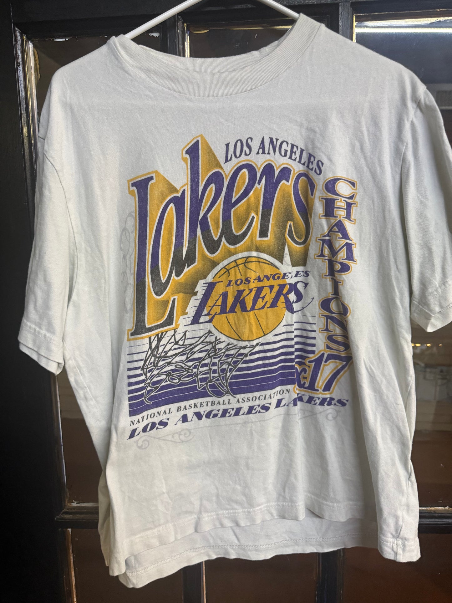 Vintage Los Angeles Lakers Shirt size small by Abercrombie & Fitch