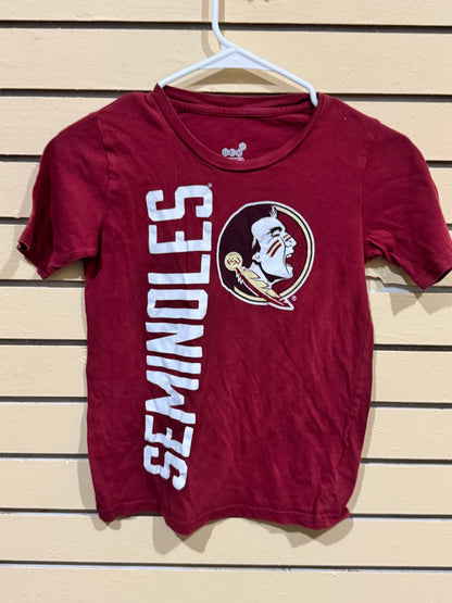 Florida State Seminoles shirt size small vertical team wordmark and logo