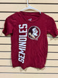 Florida State Seminoles shirt size small vertical team wordmark and logo