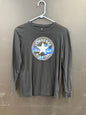 Black Converse Chuck Taylor All Star long-sleeve t-shirt size large