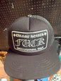Chrome Hearts F**ck trucker hat in black