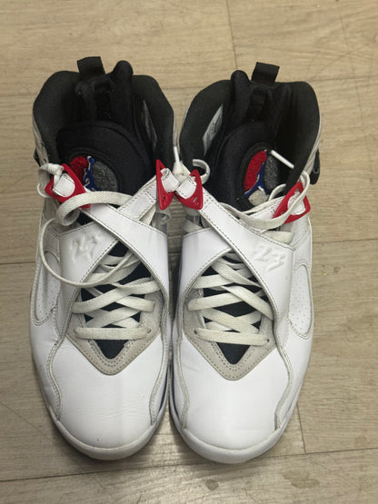 Jordan 8 Retro "White Thunder" sneakers in US 9.5