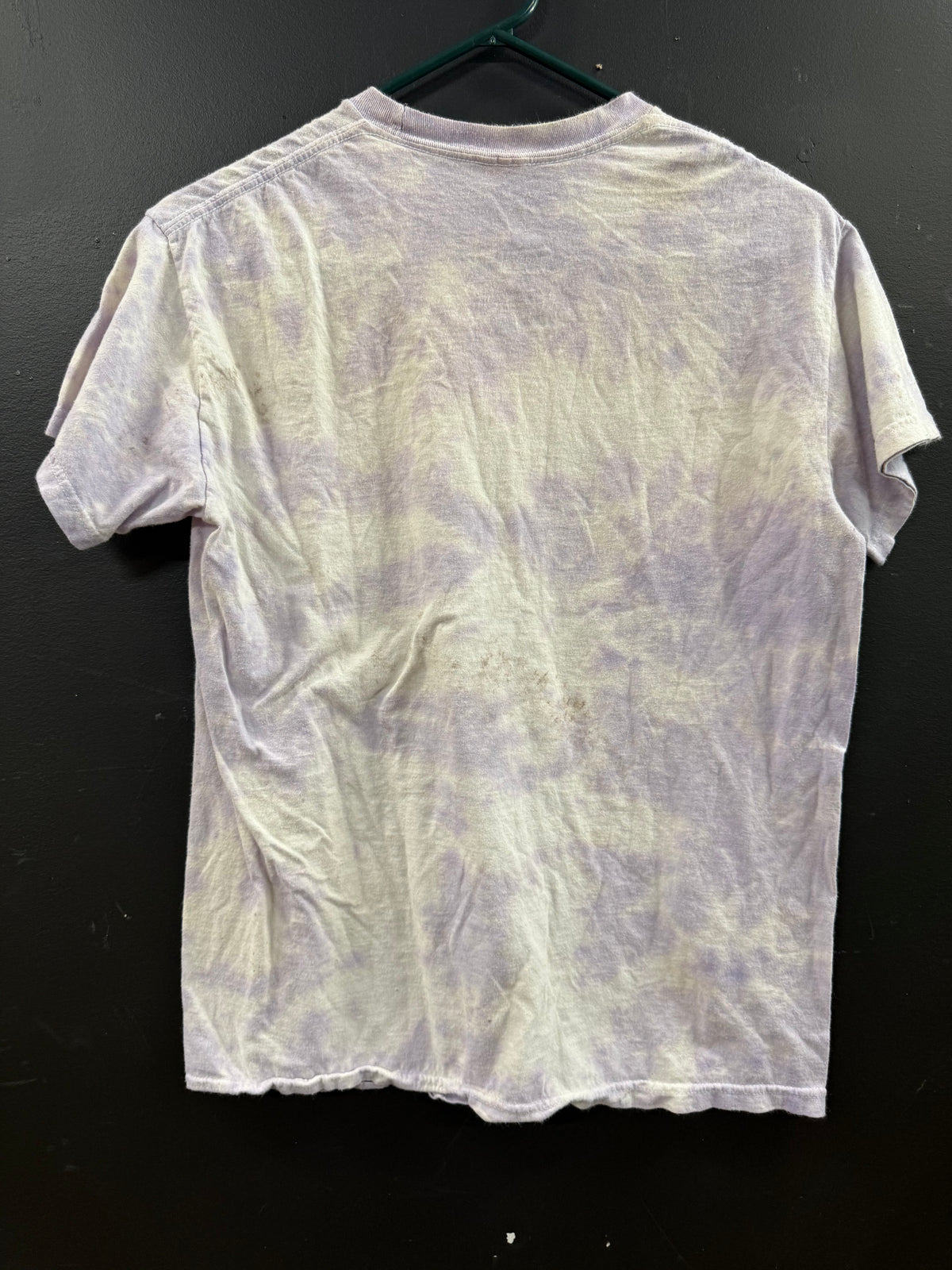 Jimi Hendrix purple acid-wash tie-dye t-shirt size small